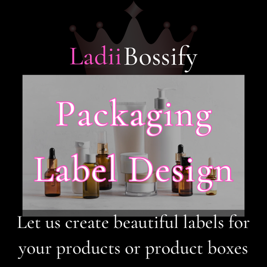 Product & Package Label Design