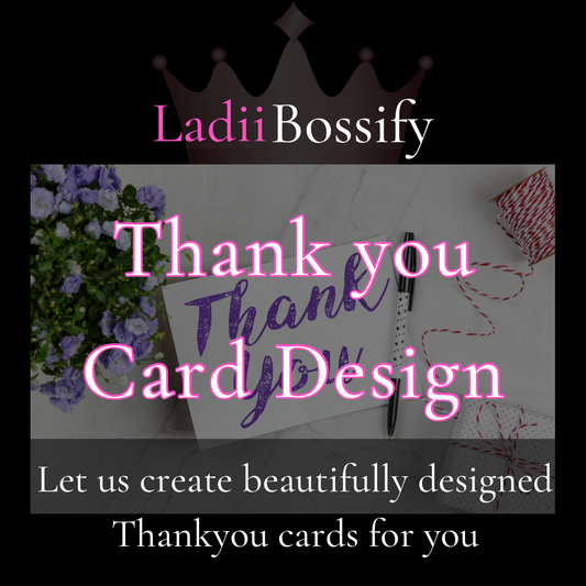 Thank you Card Design